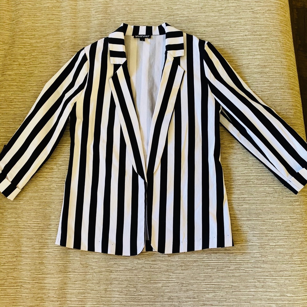 Black & White Blazer SOLD